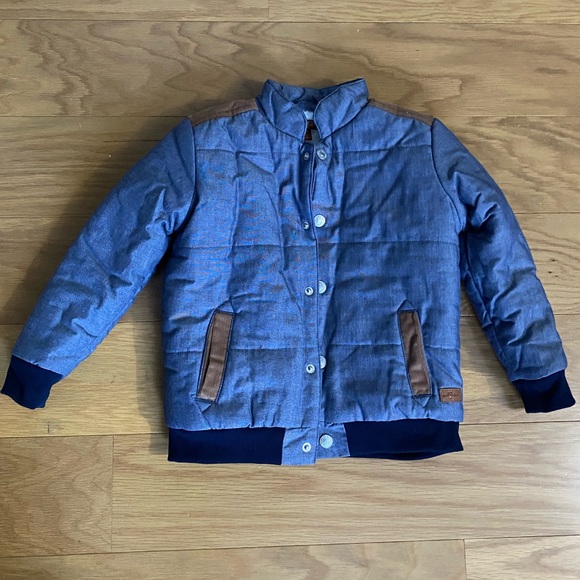 7 For All Mankind indigo jacket - Picture 1 of 7